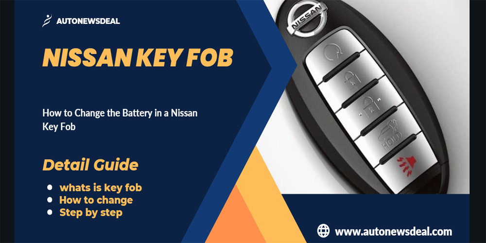 HOW TO CHANGE THE BATTERY IN A NISSAN KEY FOB - DETAIL GUIDE